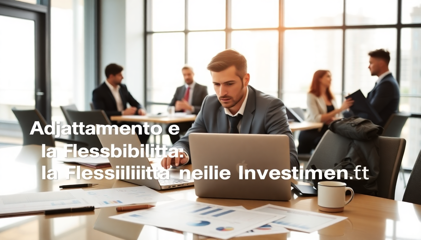 la flessibilita come chiave nel mondo degli investimenti 1747504520