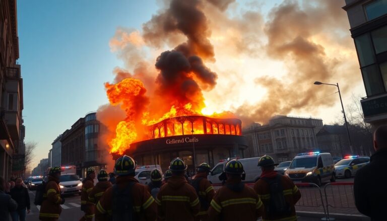 fiamme avvolgono il centro evacuazioni e danni ingenti python 1758321500