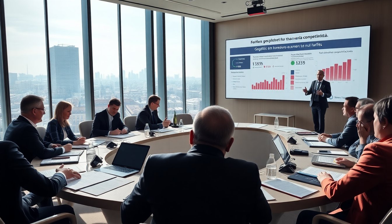 tensioni geopolitiche e dazi il forum della competitivita a milano python 1757388879