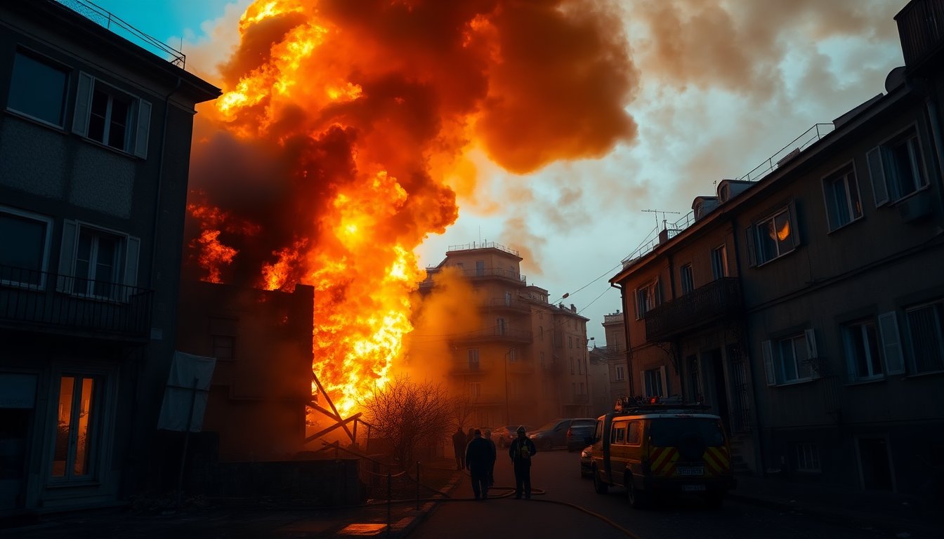 incendio a roma area residenziale in fiamme 1762758355